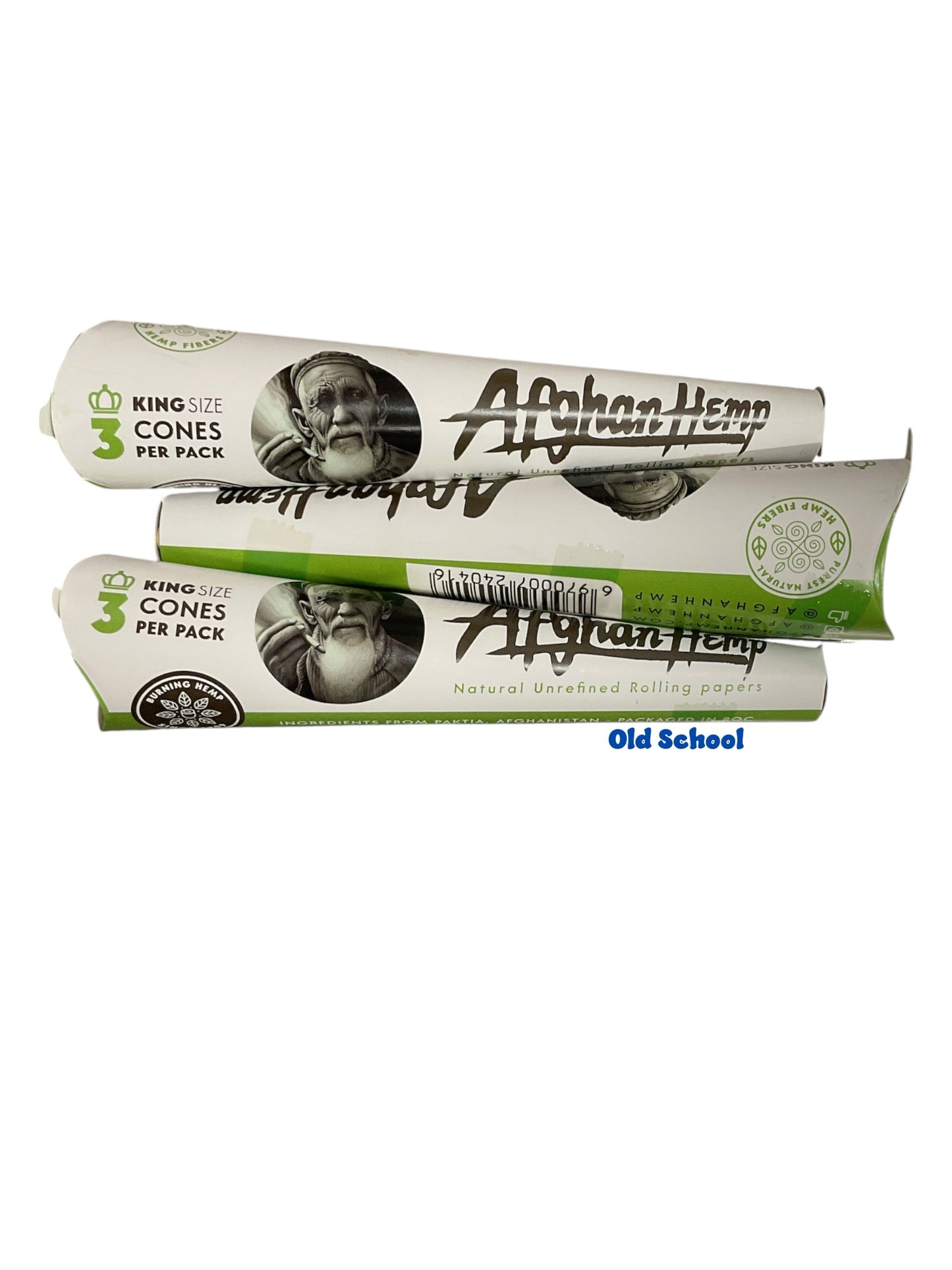 Afghan Hemp King Size Tube Cones