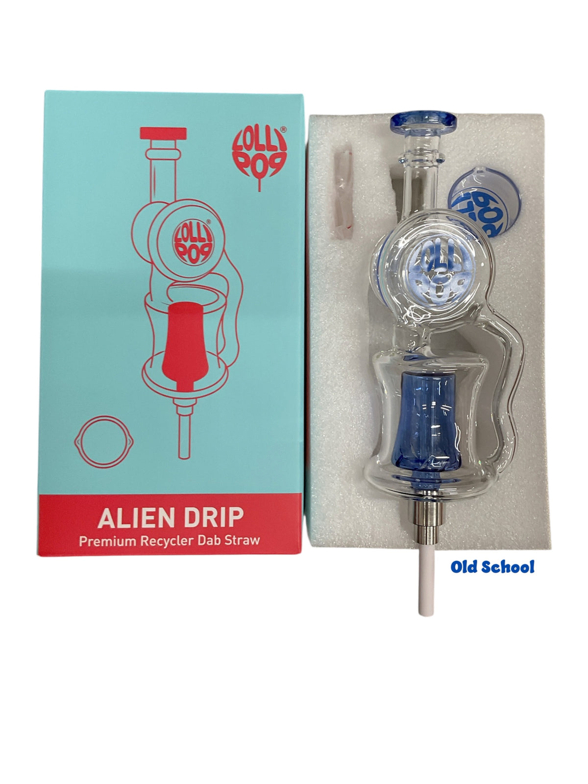 Lollipop Alien Drip Premium Recycler Dab Straw