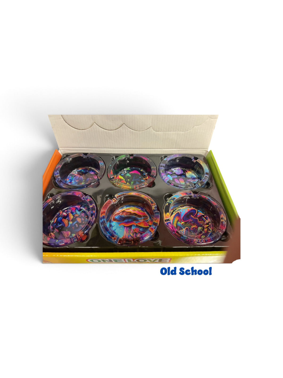 Assorted Glass ashtrays