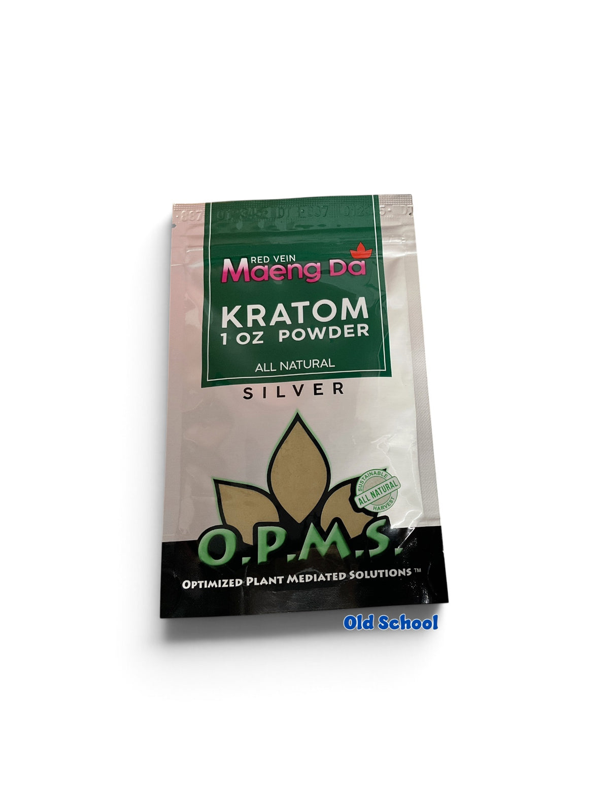 OPMS Red & green Vein Maeng Da 1oz Powder