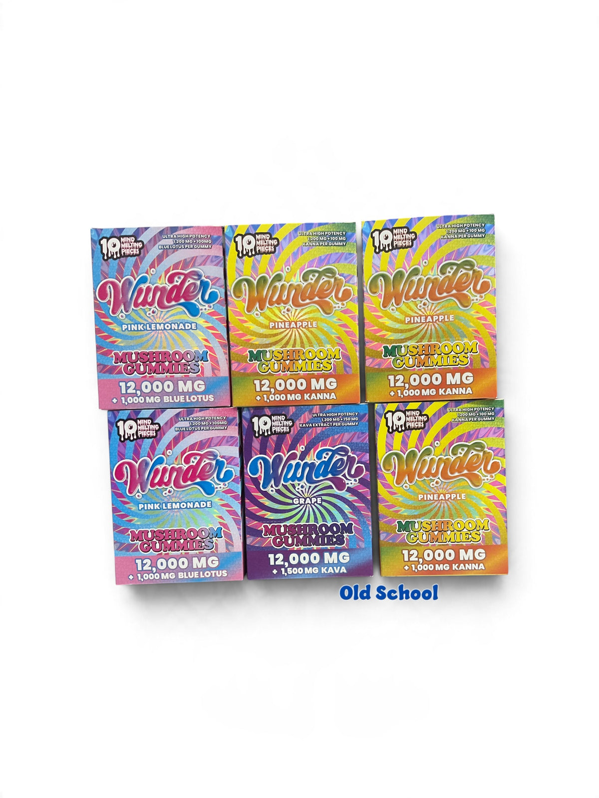 Wunder 10ct Ultra High Potency Mushroom Gummy