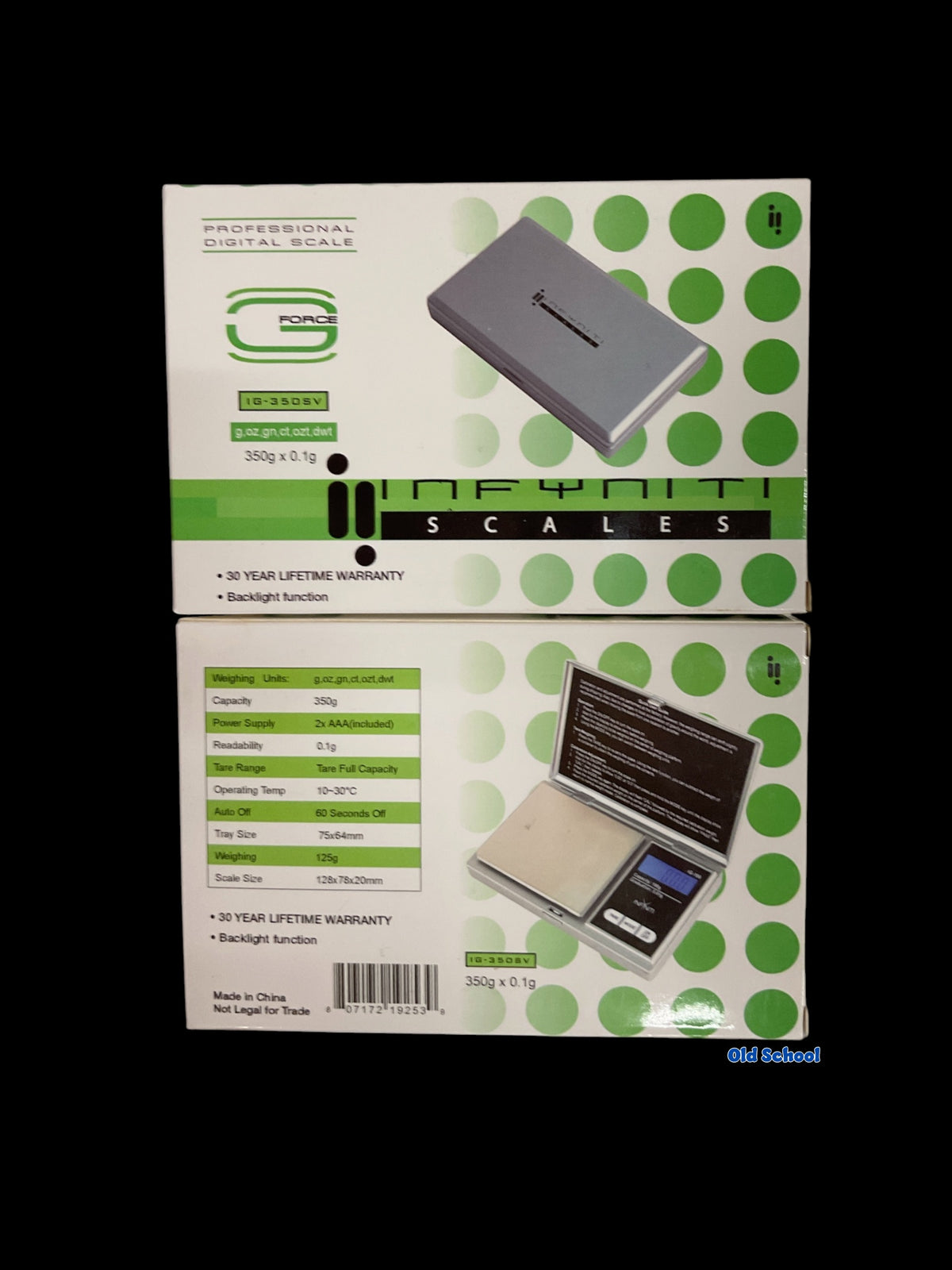 Infyniti Scales G Force 350g x 0.1g