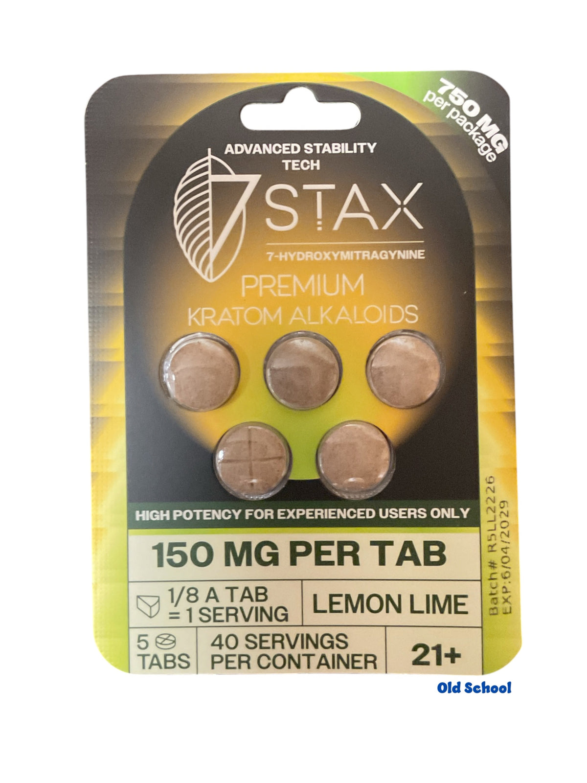 7STAX 150mg  5ct